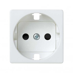 Tampa schuko branca antibacteriana SIMON 2700041-060