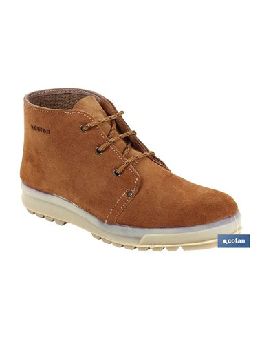 BOTA PIEL CORDONES MODELO MORELLA T-42