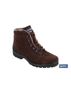 BOTA TREKKING MARRÓN HIDRÓFUGA MODELO SELLA T-40