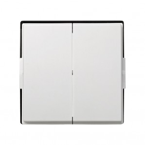 Tecla doble blanca s.27 scudo SIMON 2705026-030