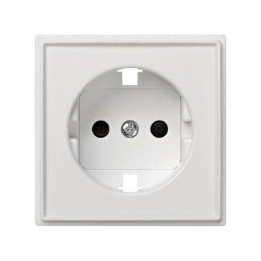 Tappo di copertura di base bianca. 27 scudo SIMON 2705041-030