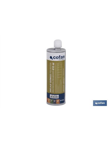 ANCLAJE QUIMICO POLIESTER S/ESTIRENO 410ML