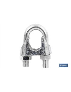 SUJETACABLES DIN-741 ZINCADO M-3-4 Venta unitaria