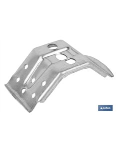 ESCUADRA DE MESA CON REFUERZO 60 MM VENTA UNITARIA