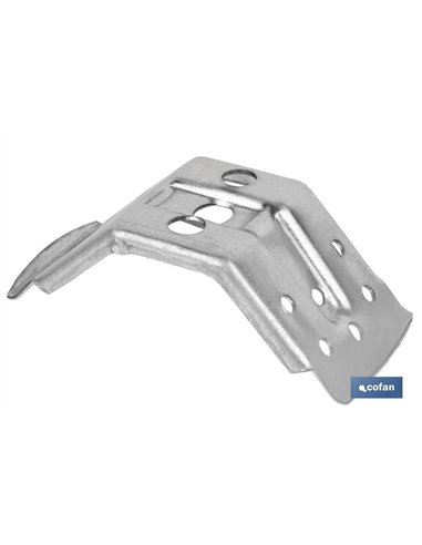 ESCUADRA DE MESA CON REFUERZO 60 MM VENTA UNITARIA