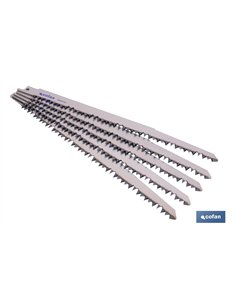 HOJA DE SIERRA DE SABLE (5PCS) HCS 220X4-5  -  MADERA