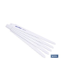 HOJA DE SIERRA DE SABLE (5PCS) BIMETAL 130X6  -  MADERA