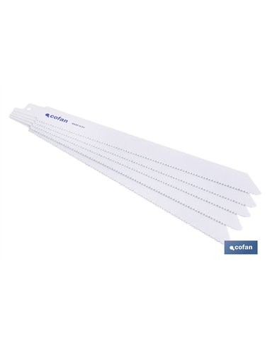 HOJA DE SIERRA DE SABLE (5PCS) BIMETAL 180X14  -  METAL