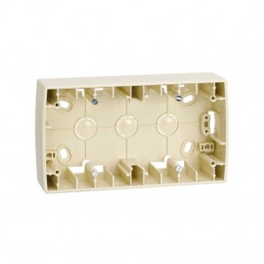 Surface box high 2 elements SIMON 82761-31