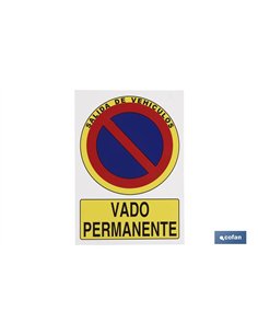 SEÑAL ALUMINIO DIN A4 297X210