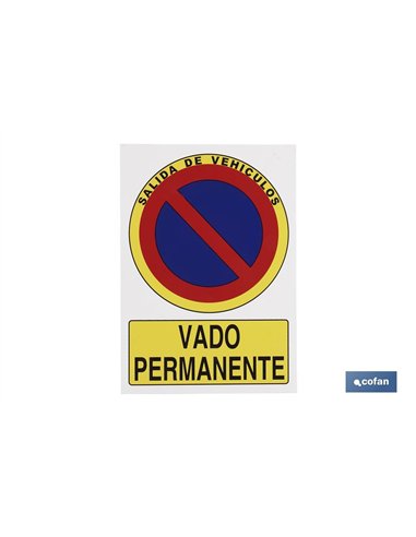 SEÑAL ALUMINIO DIN A4 297X210