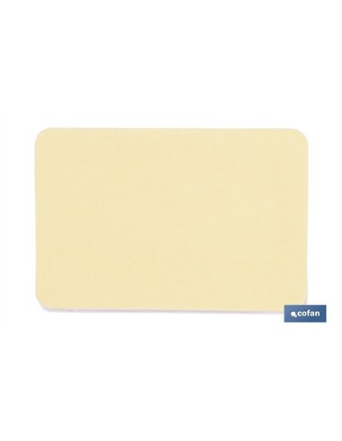CATADIÓPTRICO RECTANGULAR BLANCO 56 X 39 MM CON ADHESIVO