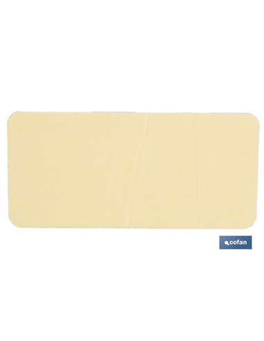 CATADIÓPTRICO RECTANGULAR BLANCO 94 X 44 MM CON ADHESIVO