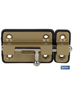 PASADOR BASE PLÁSTICO CROMO BRILLO 35 MM VENTA UNITARIA 2