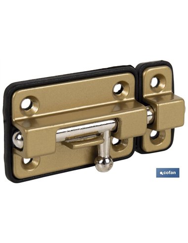 PASADOR BASE PLÁSTICO NEGRO 50 MM VENTA UNITARIA