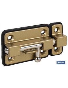 PASADOR BASE PLÁSTICO NEGRO 80 MM VENTA UNITARIA