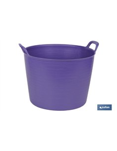 CAPAZO 42 L VIOLETA  48.5 X 45 X 38 CM venta unitaria