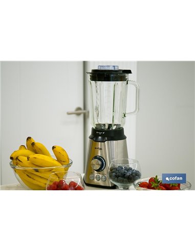 BATIDORA DE VASO ELÉCTRICA 1000W