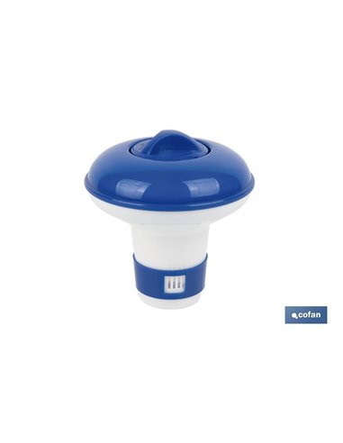 DOSIFICADOR DE CLORO PISCINAS PASTILLA 100 G Ø124 X 132 MM