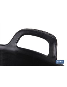 CAPAZO NEGRO RECICLADO 56 L 59,5 X 52,5 X 38 CM VENTA UNITARIA 2