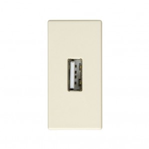 Conector com tampa para USB para módulo estreito fêmea SIMON 2701090-031