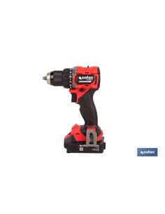 TALADRO ATORNILLADOR COMPACTO A BATERÍA LI-ION 20 V 1900 RPM 60 Nm