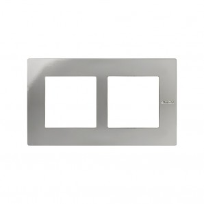 Rahmen 2 teile chrom s. 27 scudo SIMON 2705620-124