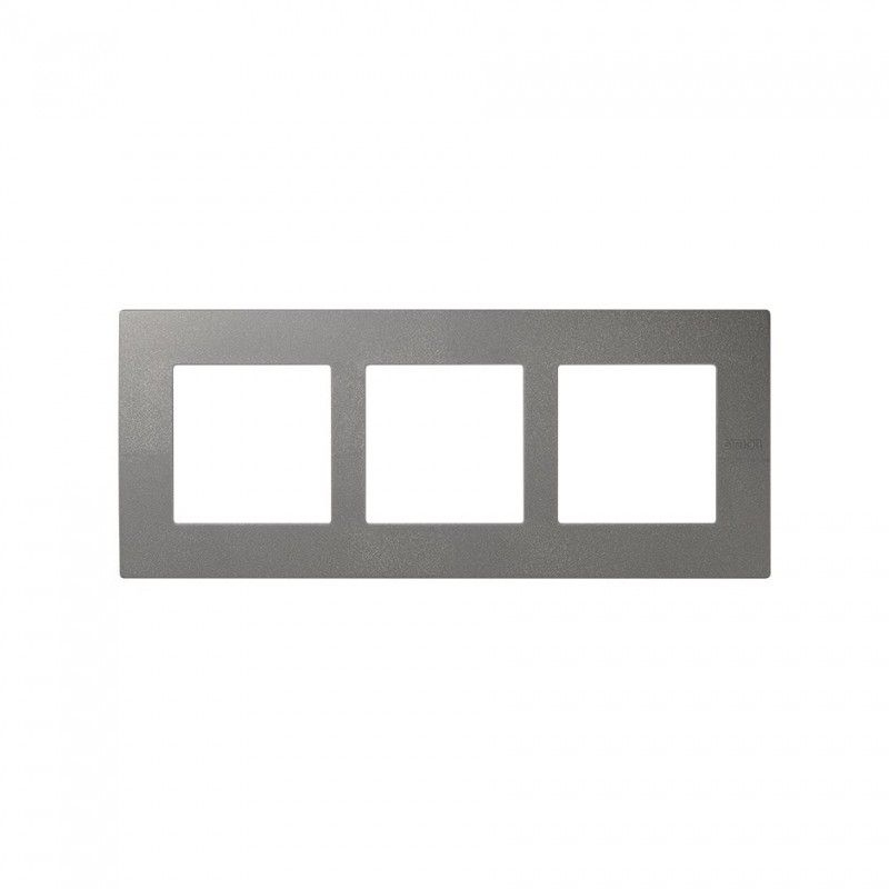 Cadre 3 éléments en gris emery s. 27 scudo SIMON 2705630-063