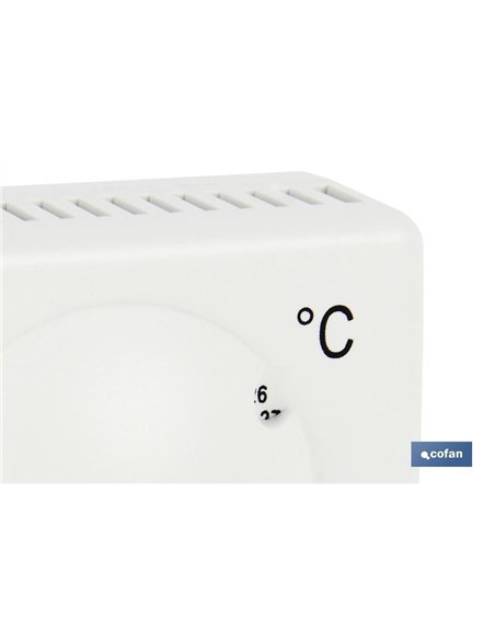 TERMOSTATO ANALOGICO CALEFACCIÓN (5°C-35°C)