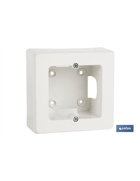 ZÓCALO SUPERFICIE 94X96X43 PARA 1 ELEMENTO. BLANCO