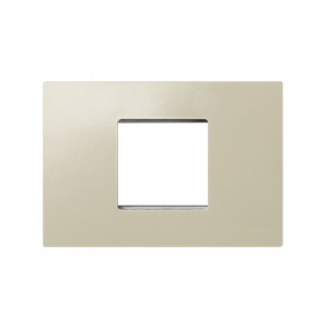 Placa americana marfil 2 mód. estrechos SIMON 2700612-031