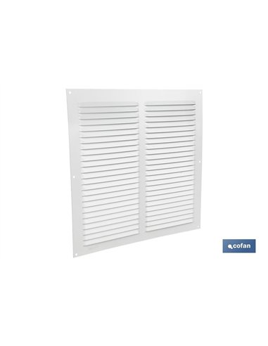REJILLA DE VENTILACIÓN ALUMINIO BLANCO 30 X 30 CM venta unitaria