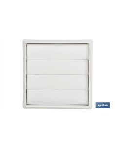 REJILLA DE VENTILACIÓN ABS BLANCO LAMAS MÓVILES Ø15 CM VENTA UNITARIA 2