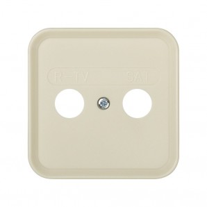 Platte nimmt r-tv-sat elfenbein SIMON 31097-61