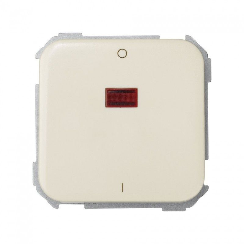 Interruptor bipolar 16a con piloto SIMON 31134-31
