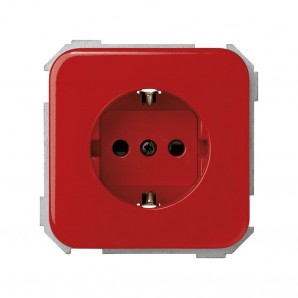 Base schuko plug with safety SIMON 31432-67