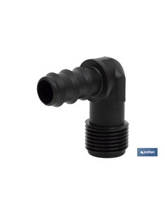 CONEXIÓN EN CODO 90º R.MACHO Ø16MM-1/2 Venta unitaria 2