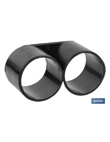 TAPON DOBLE ANILLO PE Ø16MM Venta unitaria