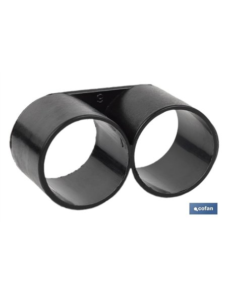 TAPON DOBLE ANILLO PE Ø16MM Venta unitaria
