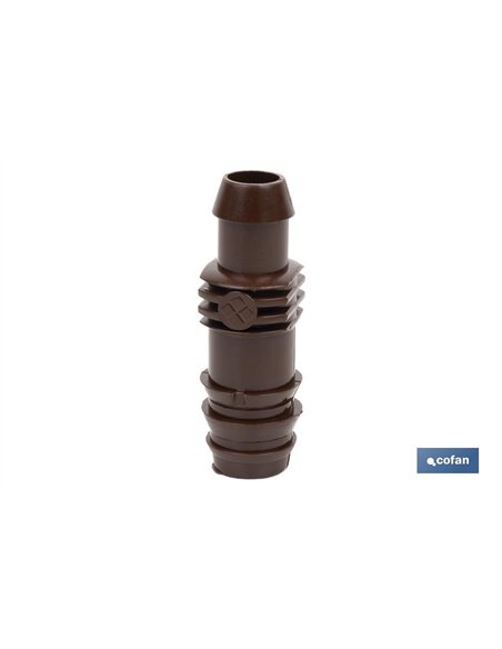 CONEXIÓN CTR Ø16MM (MARRÓN-MAX SEGUR.) Venta unitaria