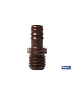 ENLACE MIXTO Ø16MM-3/4 (MARRÓN-MAX SEGUR.) Venta unitaria