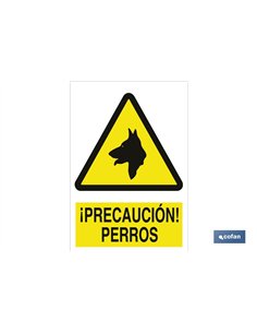 SEÑAL POLIESTIRENO 210X148MM.