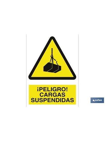 SEÑAL POLIESTIRENO 210X148 MM.