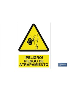 SEÑAL ADHESIVA 210X148MM.