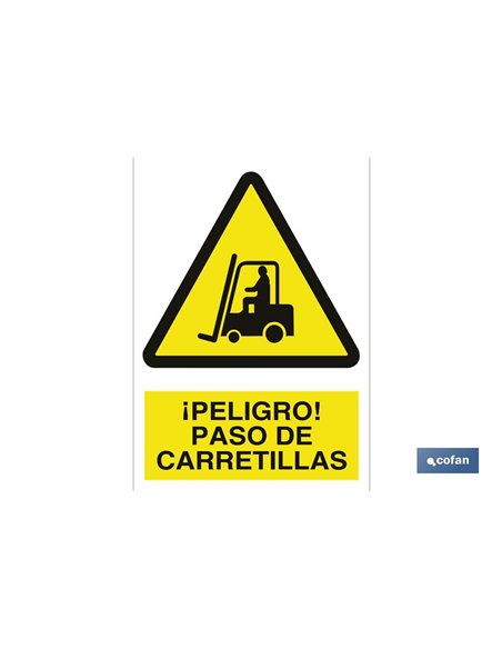 SEÑAL POLIESTIRENO 420X297MM.