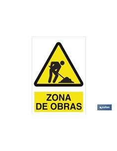 SEÑAL POLIESTIRENO 297X210 MM.
