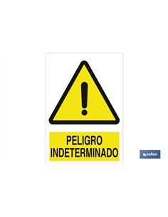 SEÑAL POLIESTIRENO 297X210 MM.