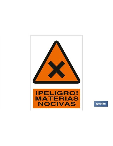 SEÑAL POLIESTIRENO 297X210 MM.