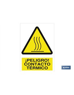 SEÑAL POLIESTIRENO 210X148MM.