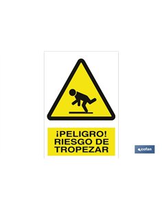 SEÑAL POLIESTIRENO 210X148MM.
